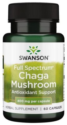 Full Spectrum Chaga Mushroom 400 mg - 60 caps