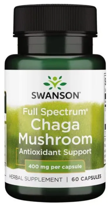 Full Spectrum Chaga Mushroom 400 mg - 60 caps