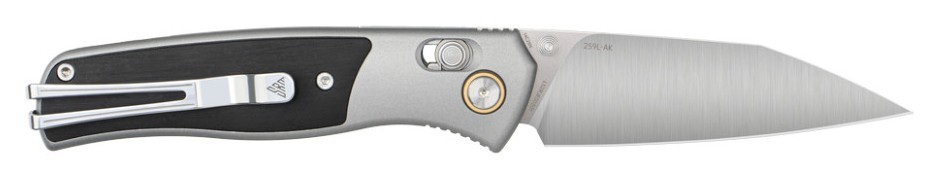 Нож складной SRM Medal 259L-AK, черно-серый