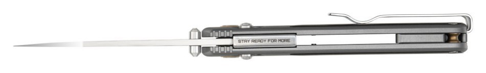 Нож складной SRM Medal 259L-AK, черно-серый