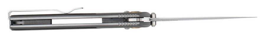 Нож складной SRM Medal 259L-AK, черно-серый