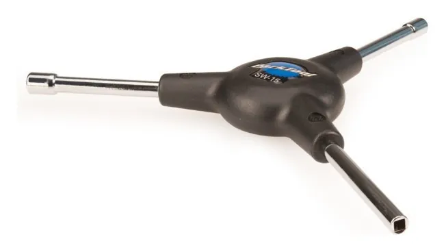 Ключ д/спиць Park Tool SW-15 тристоронній, торцевий.