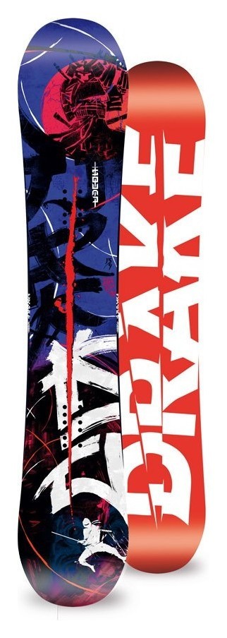 Сноуборд Drake SQUAD 157 Black/red/blue/white (76241008), укр, укр