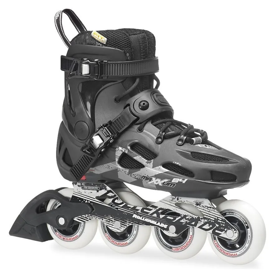 Роликові коньки для дорослих Rollerblade MAXXUM 84 40.5 (8US) 260мм Black/anthracite (07367800 T80) (300мм)