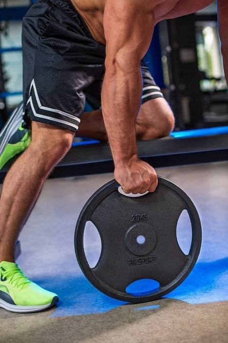 Блин (диск) RN-Sport 20 кг под гриф Ø25мм для штанги с Quatro хватом