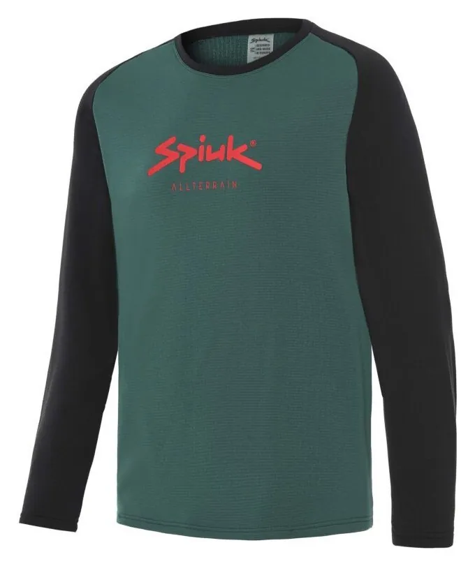 Джерсі MTB Spiuk All Terrain для рукав чоловіче зелене S (CLO-74-63)