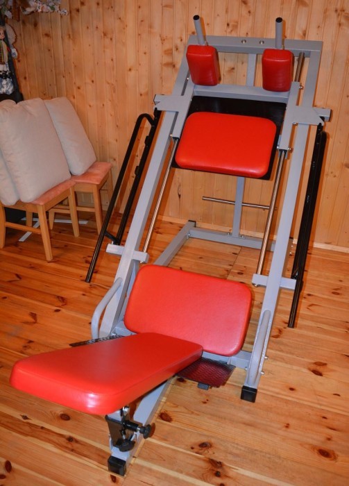 Жим ногами та Гакк-машина 2 в 1, укр, укр