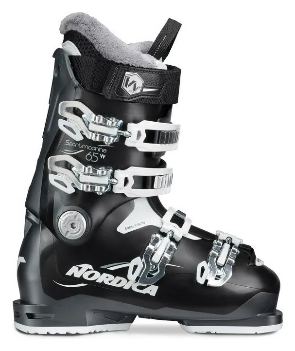 Черевики гірськолижні Nordica SPORTMACHINE 65 W 38.5 (245мм) Black/anthracite/white (050R5001-WRH) (40.5 (260мм) 260мм anthracite, black, white)