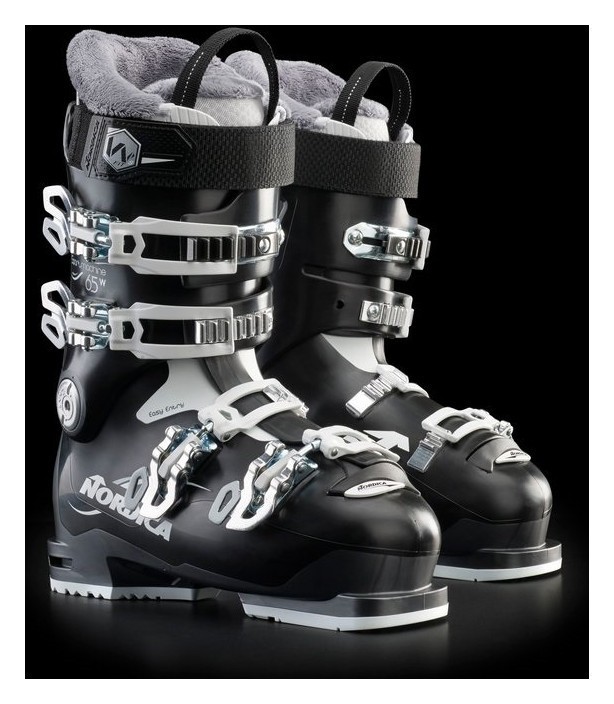 Черевики гірськолижні Nordica SPORTMACHINE 65 W 38.5 (245мм) Black/anthracite/white (050R5001-WRH), укр, укр