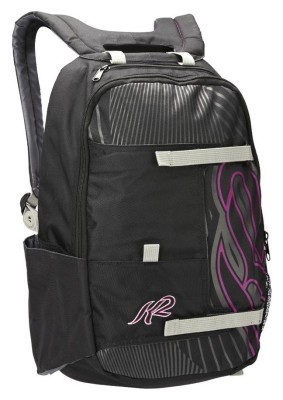Рюкзак для роликових коньків K2 Alliance Pack 20 L Black/grey/purple (3041400)