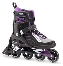 Роликові коньки для дорослих Rollerblade MACROBLADE 80 ABT W 38 (7US) 240мм Black/purple (07734900 N41) (240мм) Роликові коньки для дорослих Rollerblade MACROBLADE 80 ABT W 38 (7US) 240мм Black/purple (07734900 N41) (240мм)