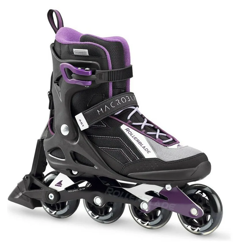 Роликові коньки для дорослих Rollerblade MACROBLADE 80 ABT W 38 (7US) 240мм Black/purple (07734900 N41) (240мм)
