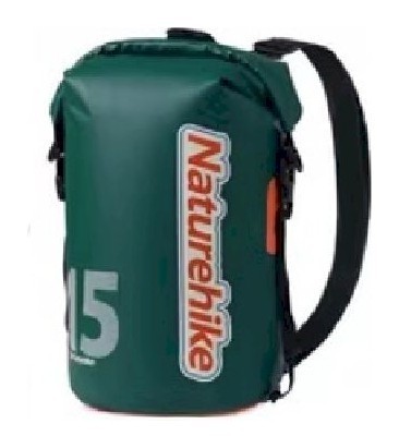 Водонепроникний чохол Naturehike CNK2300BS017, 15 л, темно-зелений, укр, укр