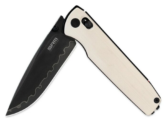 Ніж складаний SRM Terrier 258L-GT2, білий