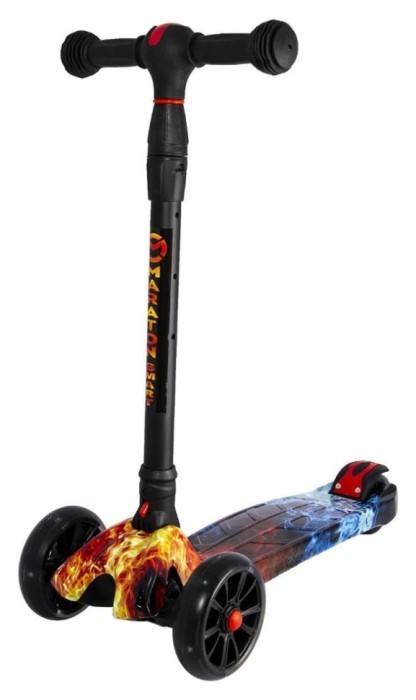 Самокат Maraton Smart B Вогонь та лід, укр, укр