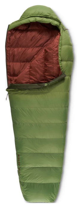 Kelty спальник Cosmic Down 40 Long dill-duffle