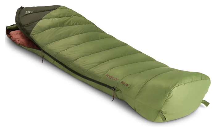 Kelty спальник Cosmic Down 40 Long dill-duffle