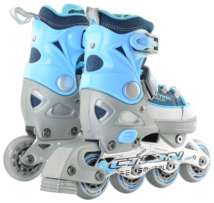 Роликові ковзани Action KIRE/Blue/29-32, укр, укр