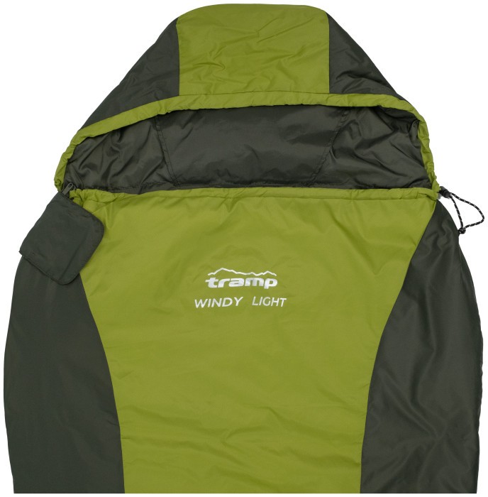 Спальний мішок Tramp Windy Light кокон прав olive 220/80-55 UTRS-055