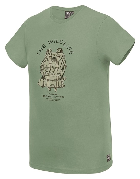 Футболка Picture Organic Packer army green, укр, укр