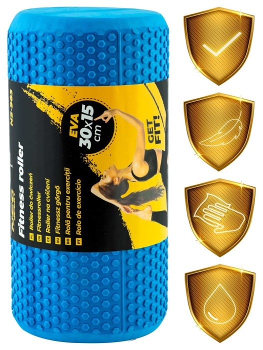 Валик для тренувань Neo Sport NS-963 блакитний