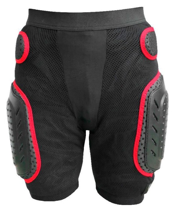 Шорты спортивные спортивные USD ARMOR SHORTS L Black/red (USS17U1E)