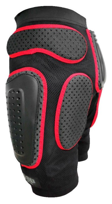 Шорты спортивные спортивные USD ARMOR SHORTS L Black/red (USS17U1E)