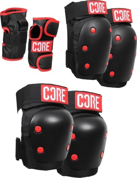 Core защита набор Skate Pad Red L