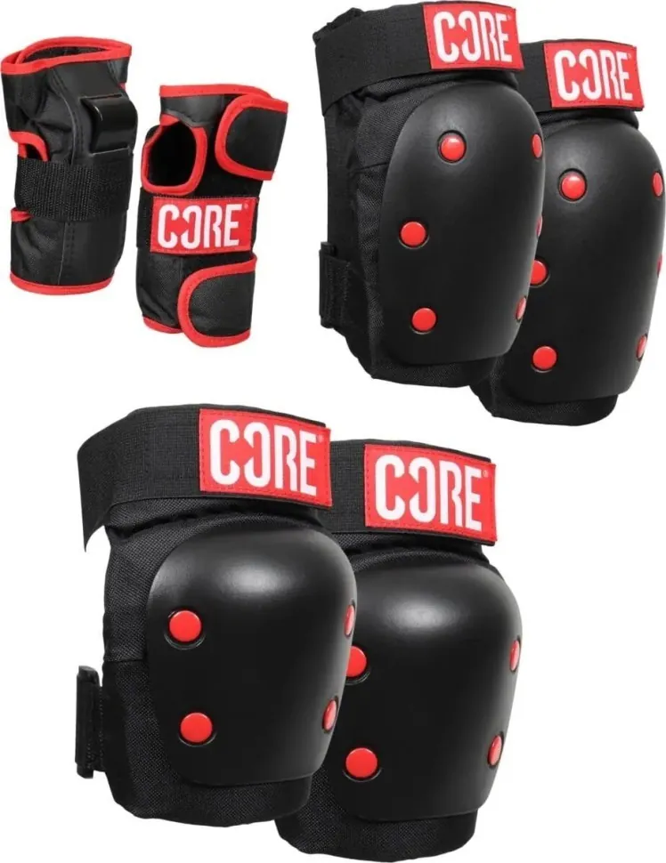 Core захист набір Skate Pad Red L (Набір Red M)