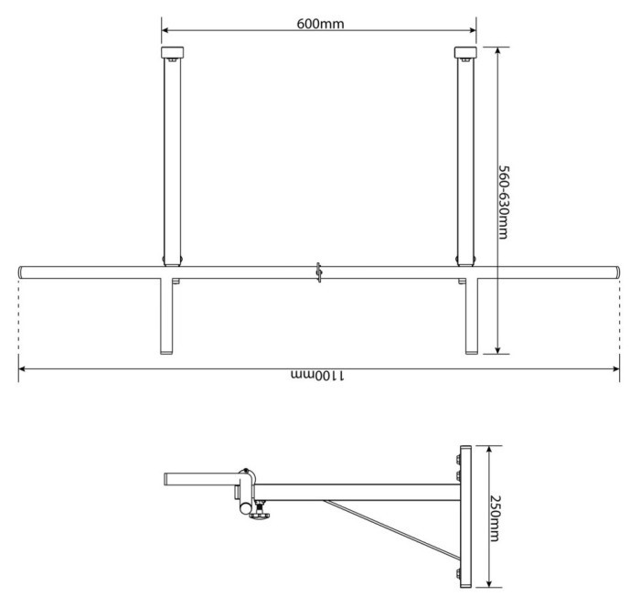 Спортивний турнік MC40