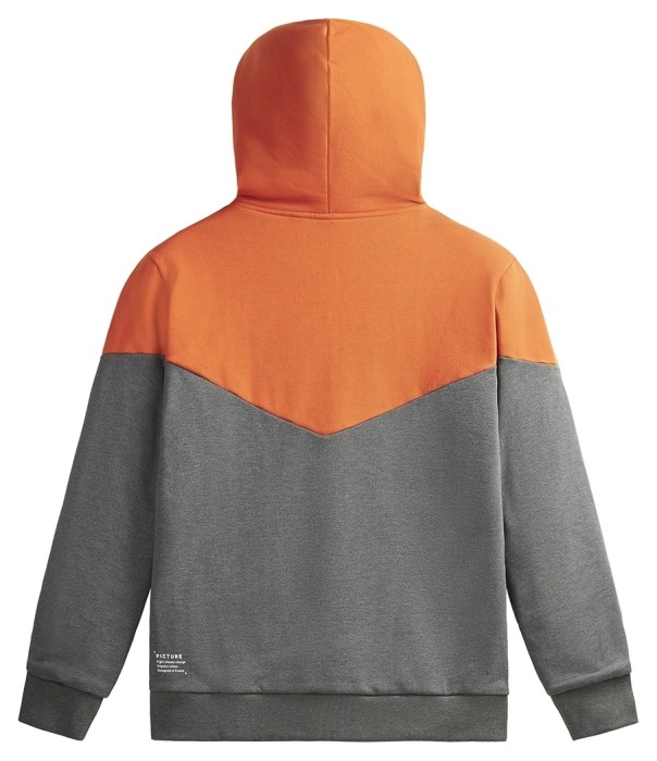 Толстовка Picture Organic Basement Plush Hoody red clay-dark grey