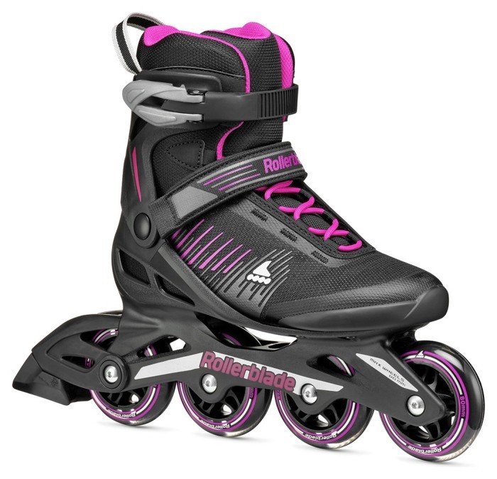 Rollerblade ролики Zetrablade W black-cyclamen pink 250, укр, укр