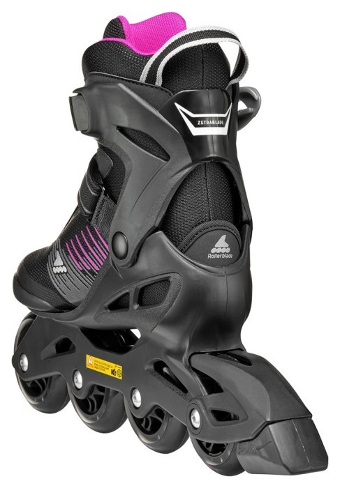 Rollerblade ролики Zetrablade W black-cyclamen pink 250, укр, укр