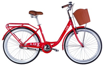 Велосипед уцінений ST 26" Dorozhnik LUX Velosteel рама-17" червоний 2026