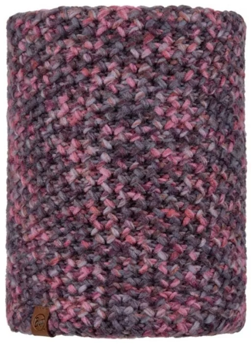 Шарф-труба Buff Knitted & Fleece Neckwarmer Margo, Purple