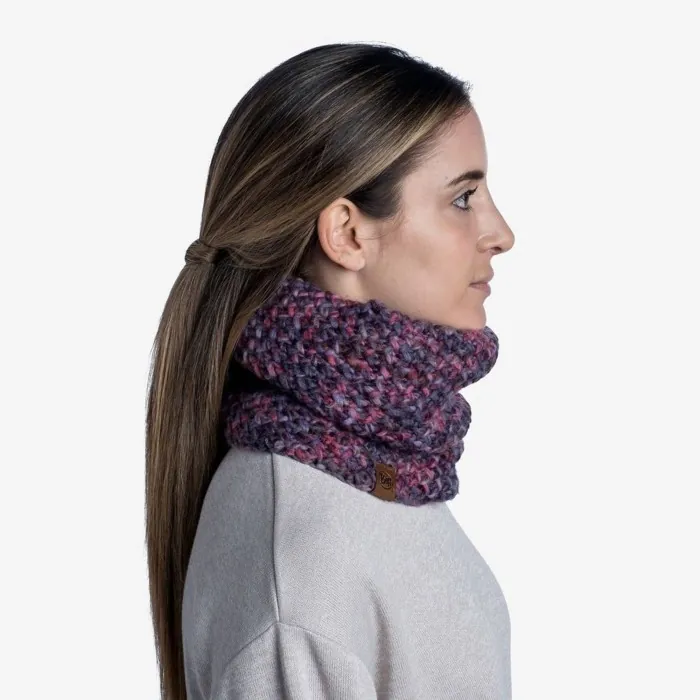Шарф-труба Buff Knitted & Fleece Neckwarmer Margo, Purple