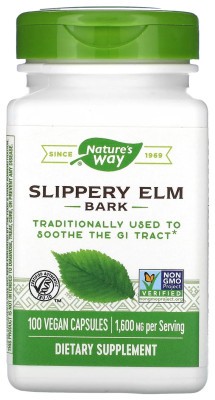 Slippery Elm Bark - 100 vcaps