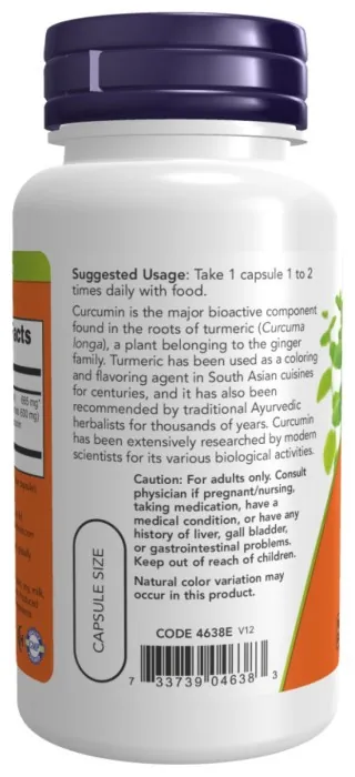 Turmeric Curcumin - 60 vcaps