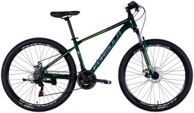 Велосипед AL 27.5&quot; Formula MOTION DD FR рама-16&quot; зелено-сірий 2025