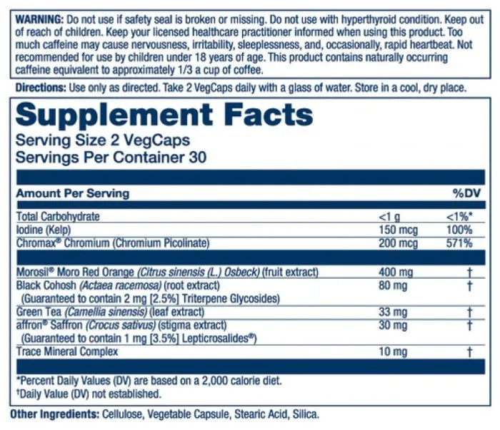 Womens Health Menopause - 60 vcaps