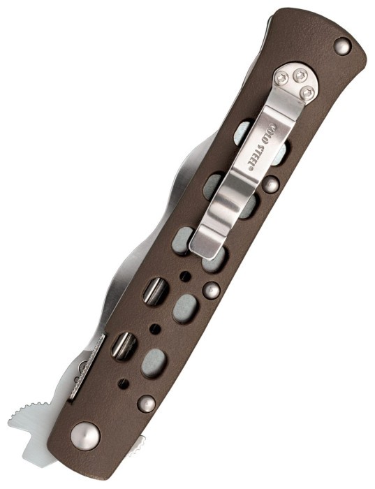 Ніж складаний Cold Steel 4" TI-Lite, Kris Blade, Zytel Handle, Brown