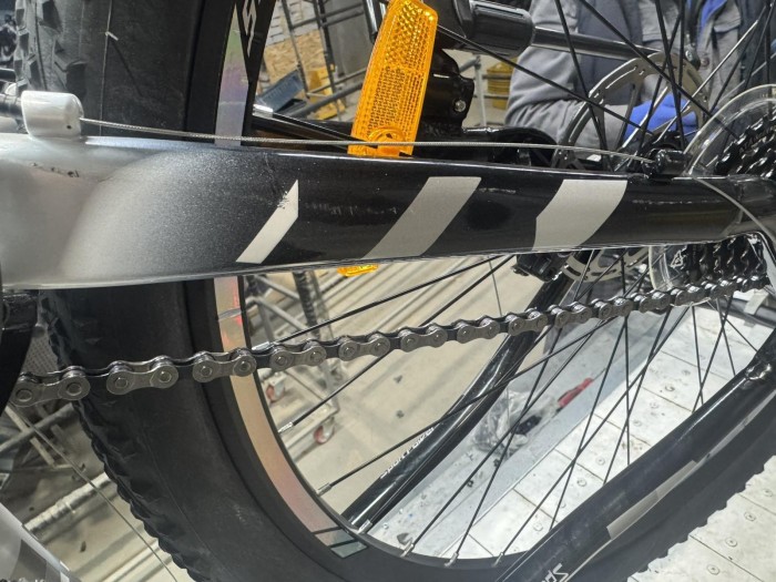 Велосипед уцененный AL 29" SPACE MERCURY DD FR рама-18" черно-белый 2026