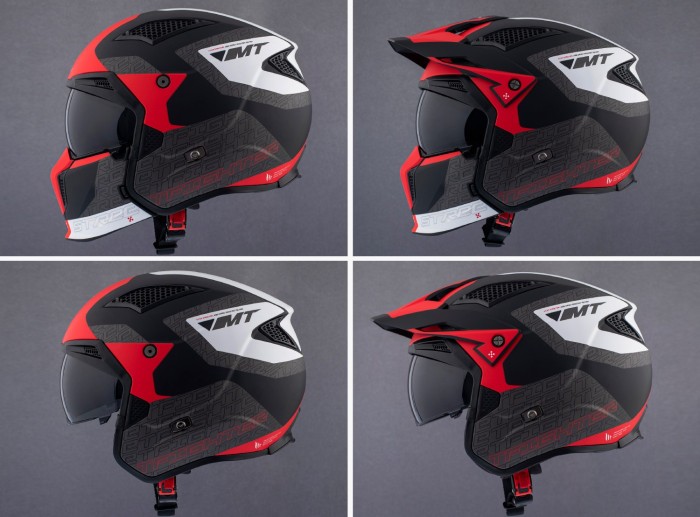 Мотошолом MT STREETFIGHTER SV S Totem B15 Matt Red ECE2206