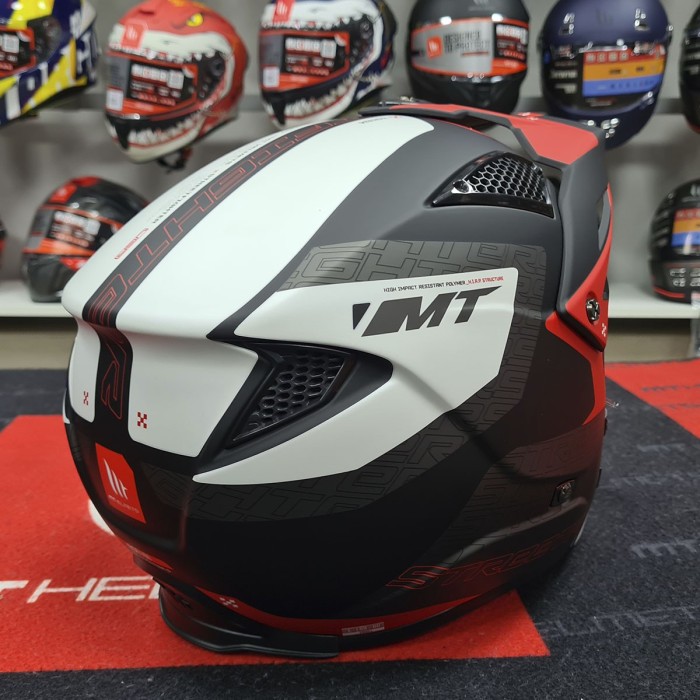 Мотошолом MT STREETFIGHTER SV S Totem B15 Matt Red ECE2206