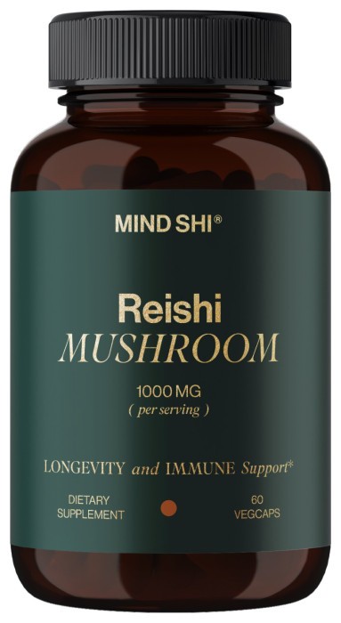 Reishi Mushroom 1000 mg – 60 vegcaps