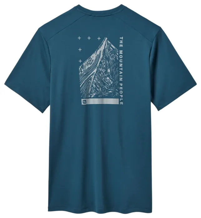 Мужская футболка Rab Force Esker Tee, Tempest Blue, L