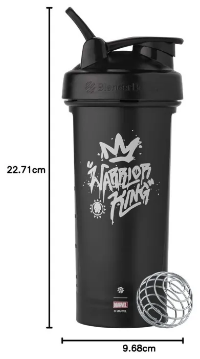 Шейкер спортивний BlenderBottle Classic Loop PRO 28oz/820ml Marvel Black Panther (600560)
