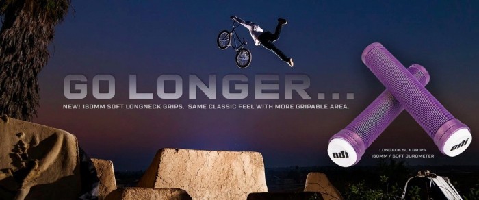 Грипсы ODI Soft Longneck SLX 160 mm Single Ply Black (черные)