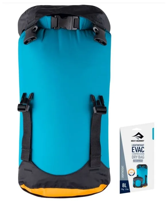 Компрессионный гермочехол Evac Compression Dry Bag, High Rise, 5 л от Sea to Summit
