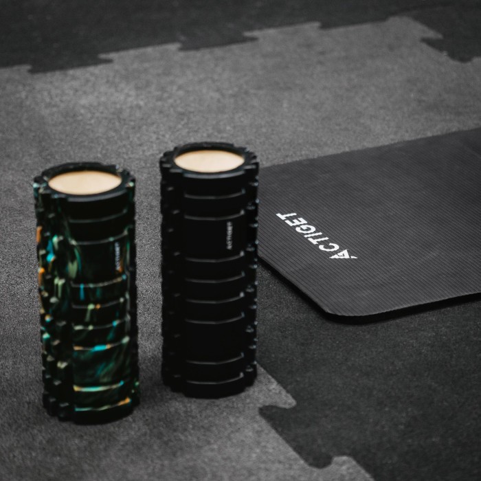 Килимок спортивний Actiget NBR 183 x 61 x 1.5 cм для йоги та фітнесу ACT0016 Black